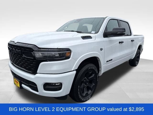 New 2026 Bright White Clear-Coat Exterior Paint RAM Big Horn/Lone Star image 3
