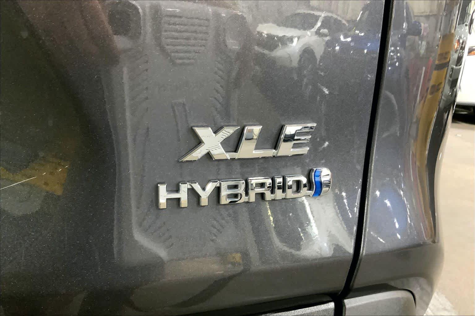 Certified Used 2024 Magnetic Gray Metallic Toyota Hybrid XLE image 10
