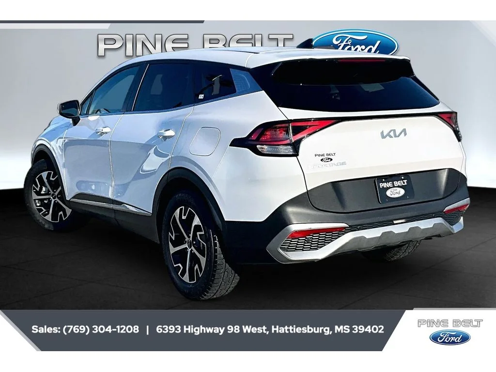 Used 2023 Glacial White Pearl Kia EX image 2