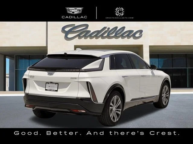 Used 2024 Crystal White Tricoat CADILLAC Luxury 1 image 2