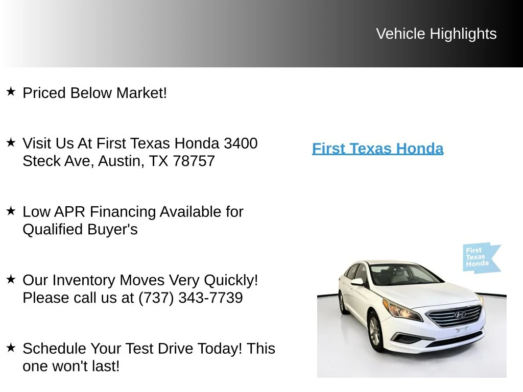 Used 2017 Quartz White Pearl Hyundai SE image 9