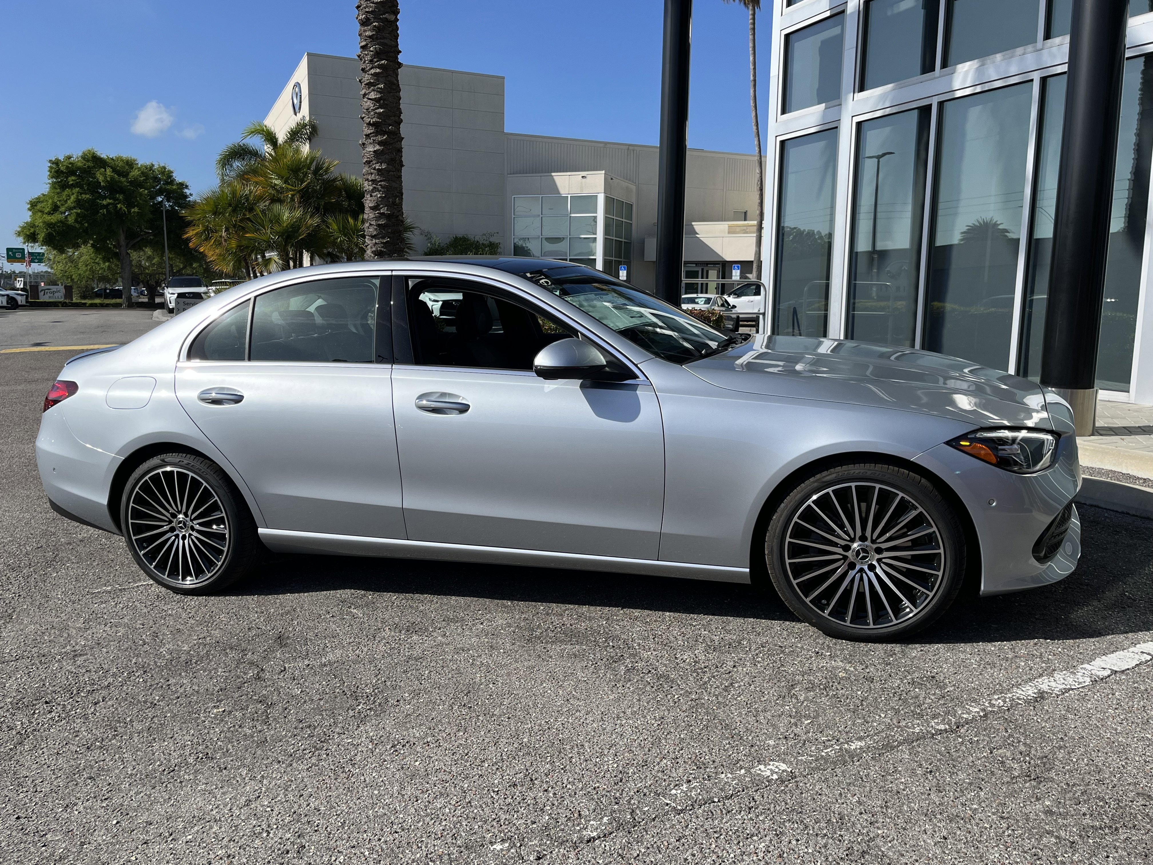 New 2026 Cirrus Silver Metallic Mercedes-Benz C 300 image 9