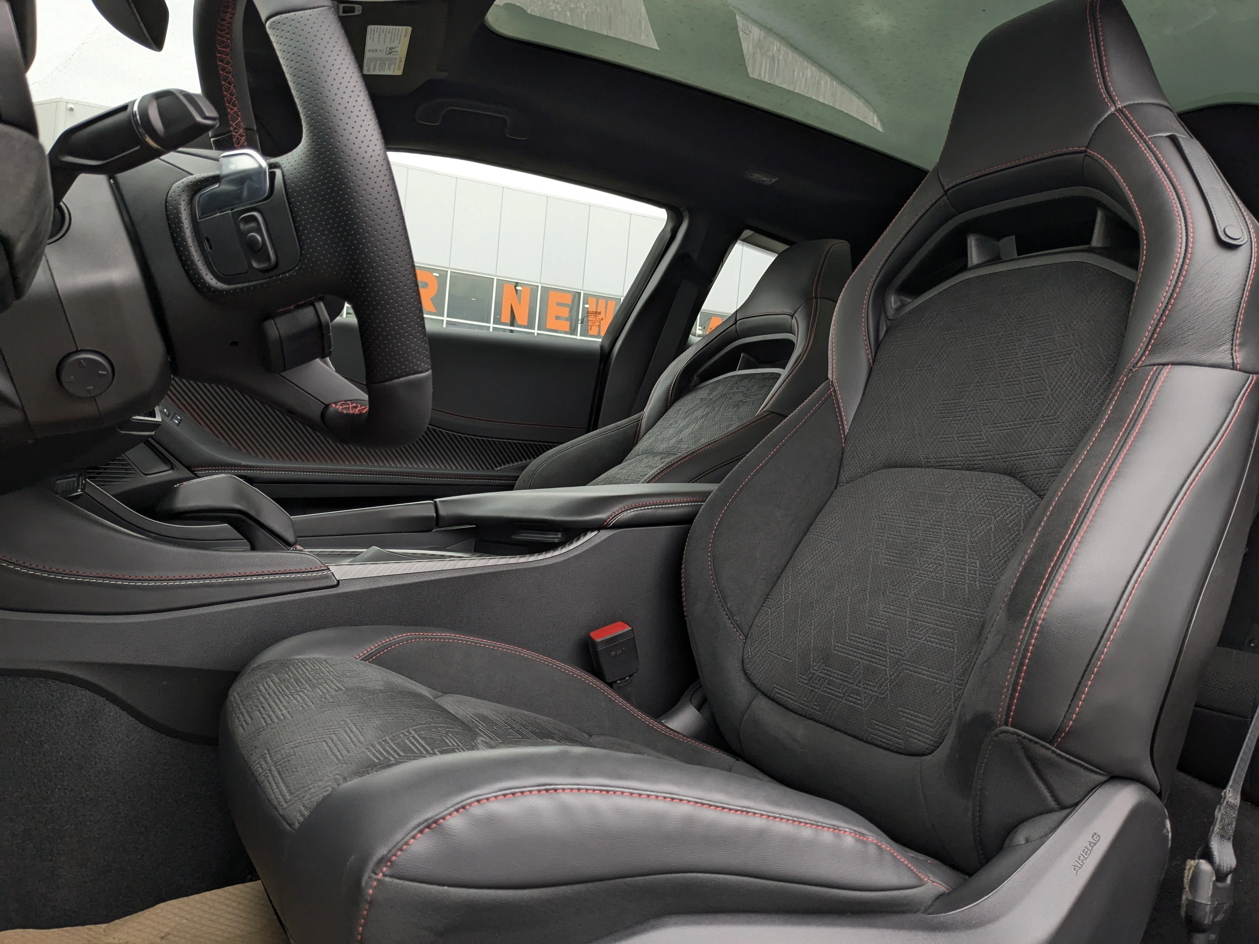 New 2024 triple nickel Dodge Scat Pack - - Dinamica Perf Seats - Plus Group - Sun & Sound - Carbon & Suade & Tons More! image 14