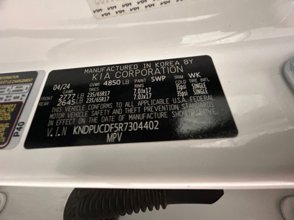 Used 2024 White Kia LX image 20