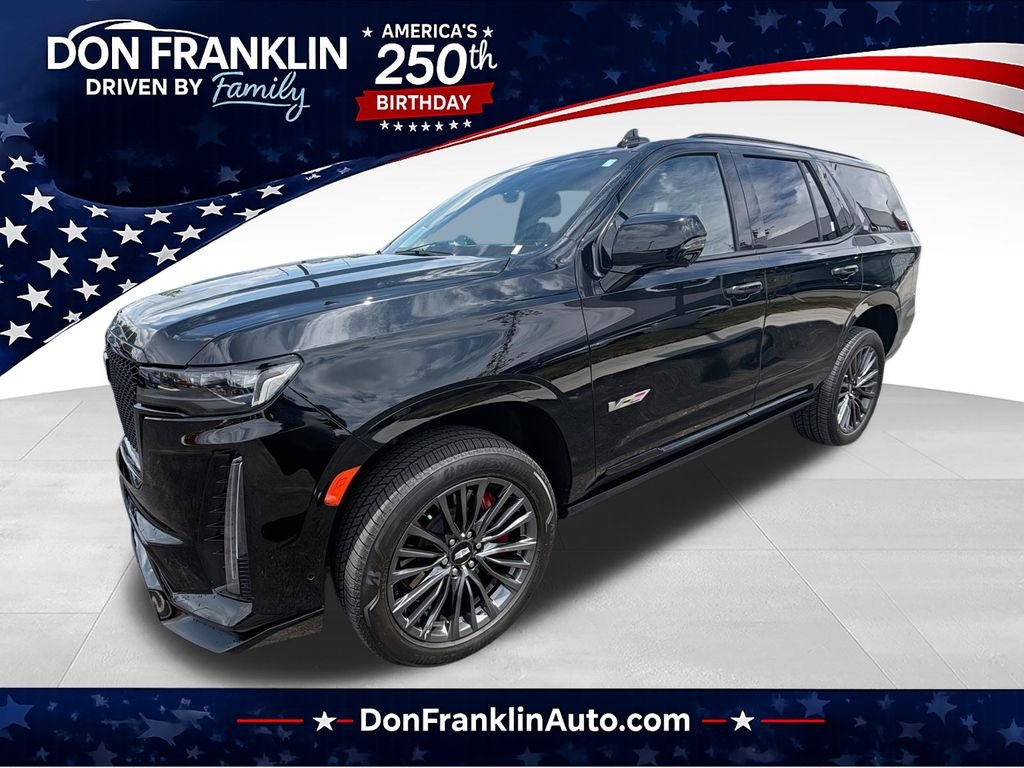 Used 2023 Black Cadillac V-Series image 1