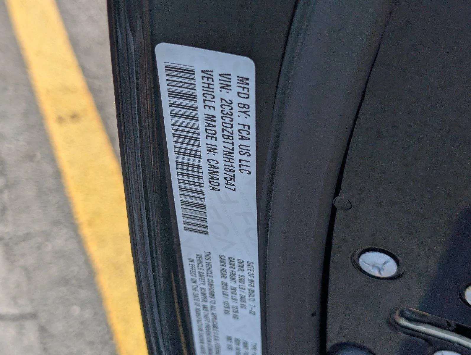 Used 2022 Pitch Black Clearcoat Dodge R/T image 15