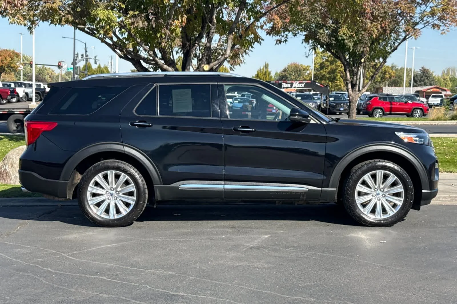 Certified Used 2021 Agate Black Metallic Ford Limited image 8