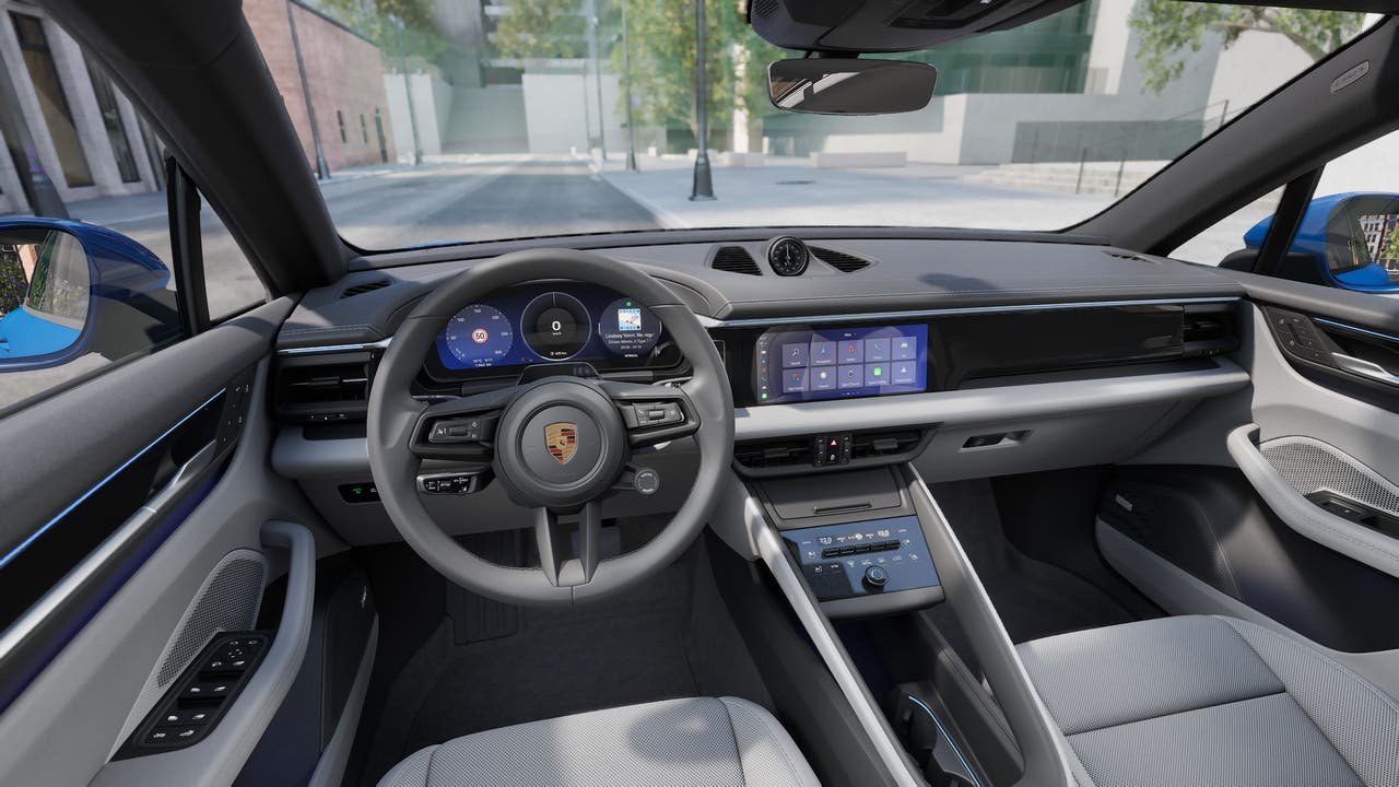 New 2026 Lugano Blue Porsche Electric 4 image 11