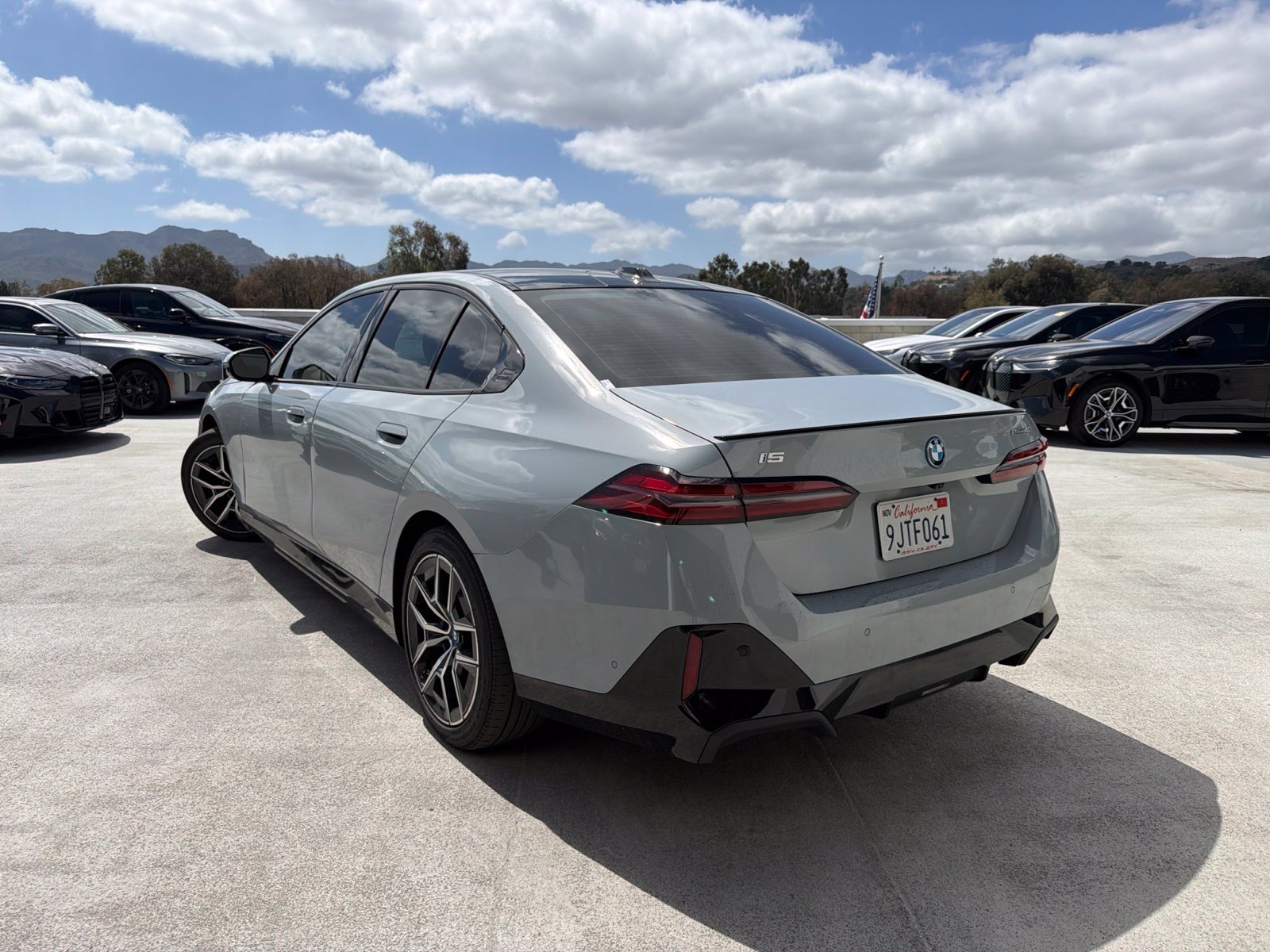 Used 2024 Brooklyn Gray Metallic BMW eDrive40 image 2