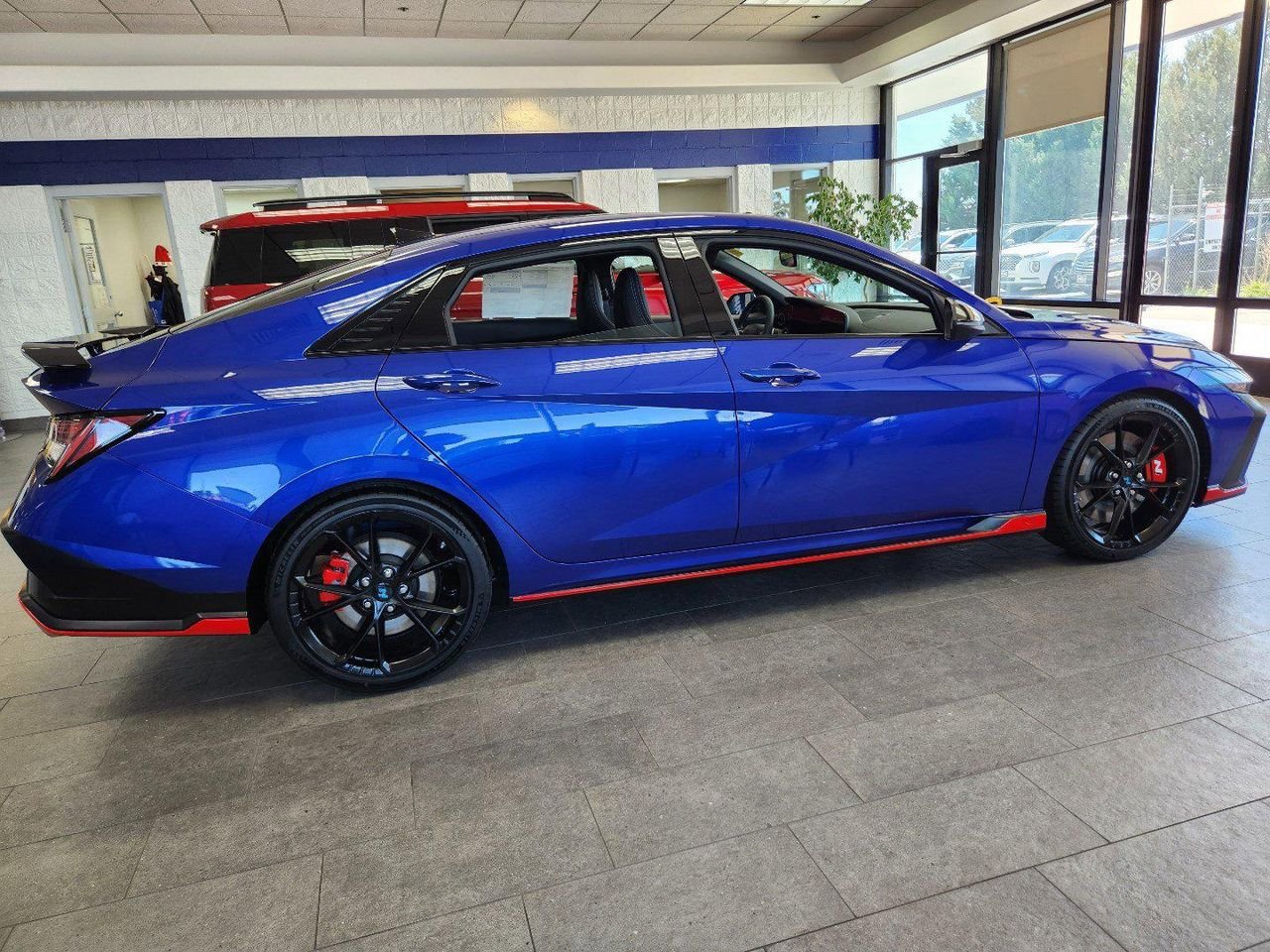 New 2026 Intense Blue Hyundai Sedan image 3