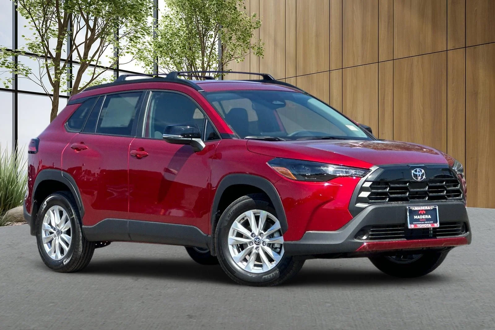 New 2026 Red Toyota LE image 2