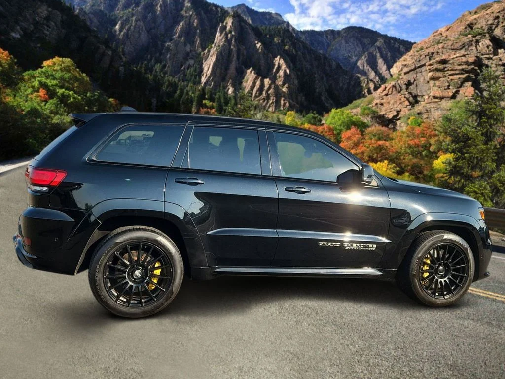 Used 2021 Black Jeep Trackhawk image 2