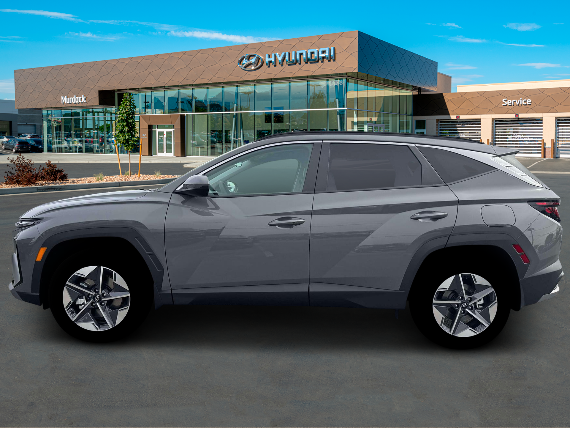 New 2026 Hampton Gray Hyundai SEL AWD image 3
