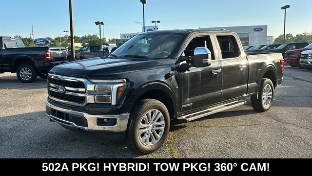 New 2025 Agate Black Metallic Ford Lariat image 3
