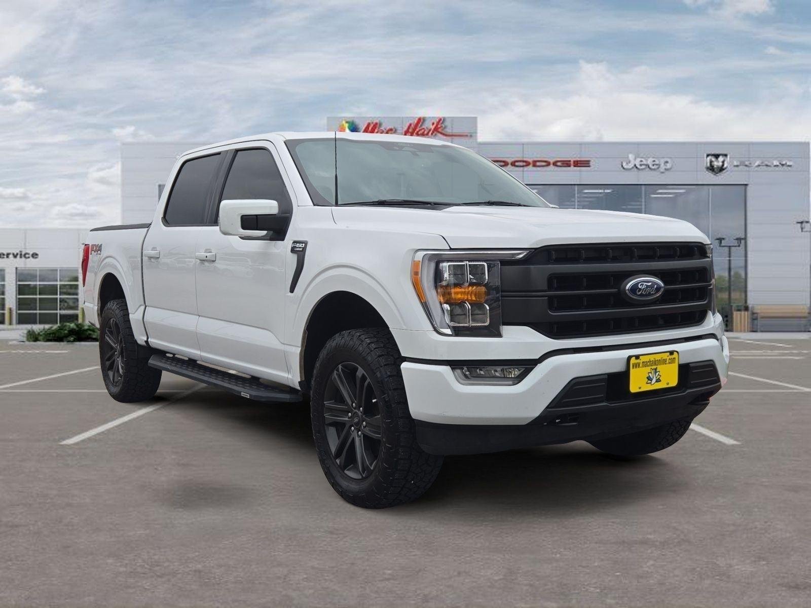 Used 2022 Oxford White Ford LARIAT image 7