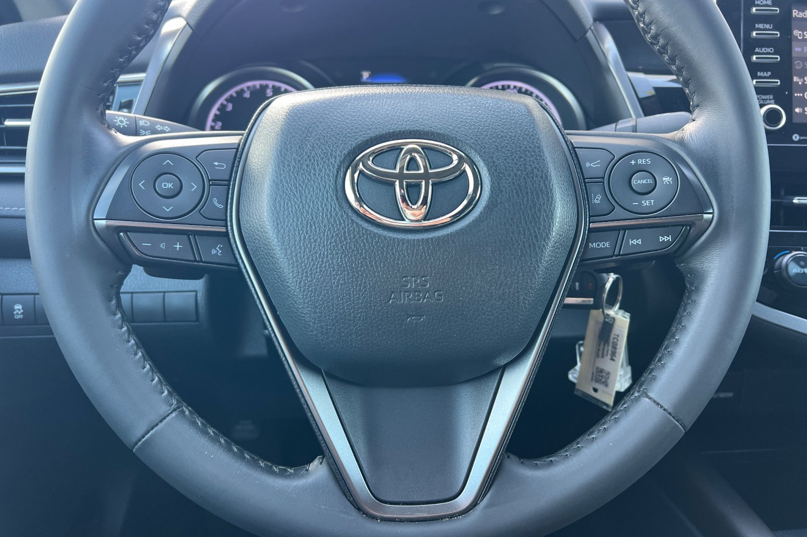 Certified Used 2023 Midnight Black Metallic Toyota SE image 21