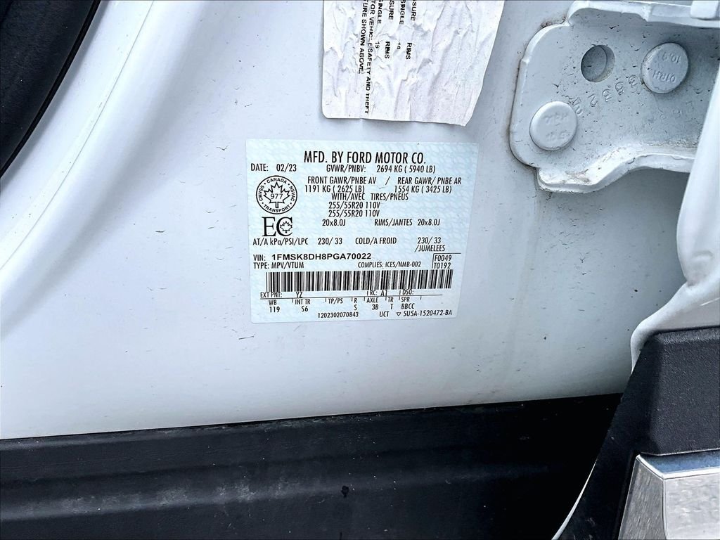 Used 2023 White Ford XLT image 34