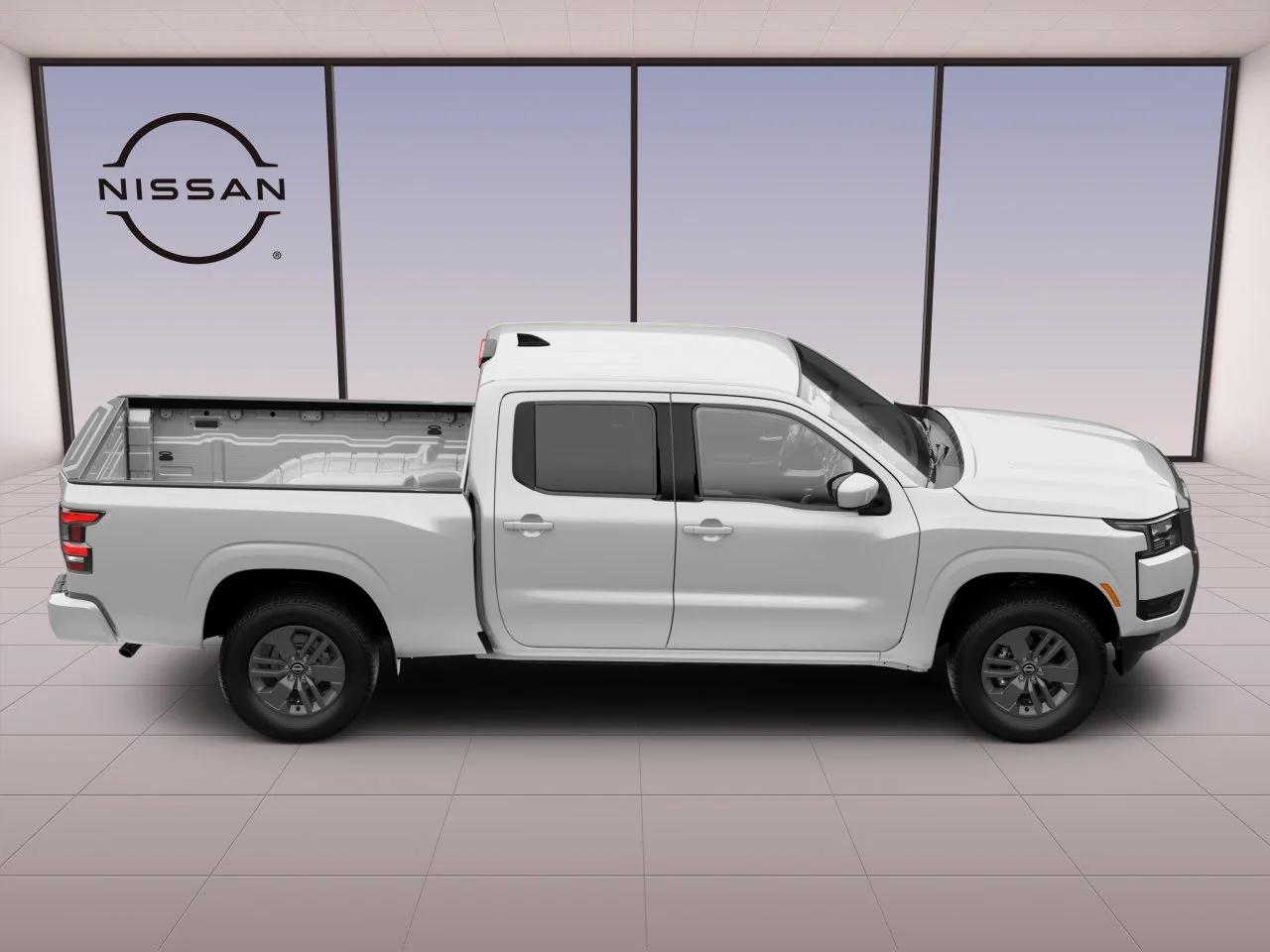 New 2026 Glacier White Nissan Crew Cab SV Long Bed image 4