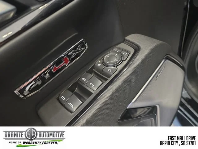 Used 2025 Onyx Black GMC AT4X image 12