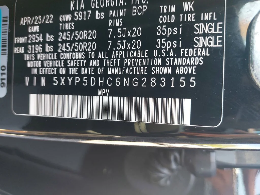 Used 2022 Black Kia SX image 34