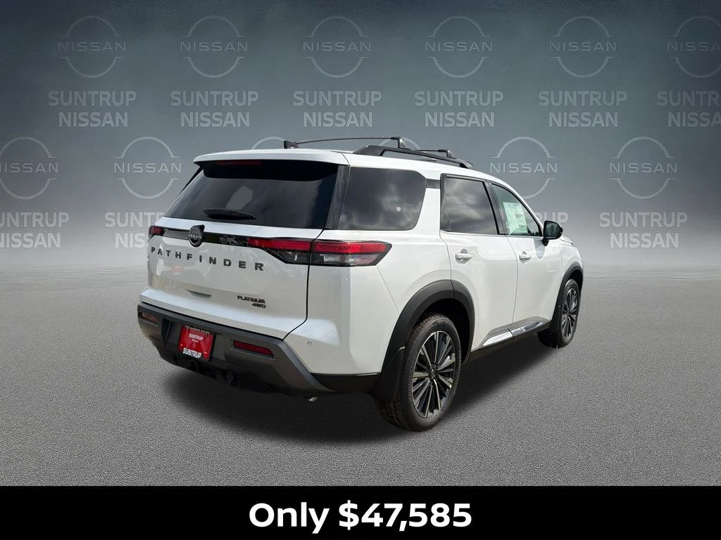 New 2026 White Nissan Platinum image 6