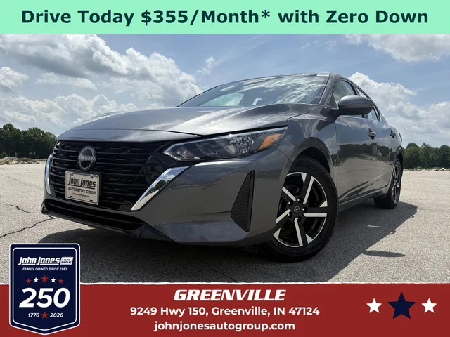 Pre-Owned 2025 Nissan Sentra SV Front Wheel Drive Sedan