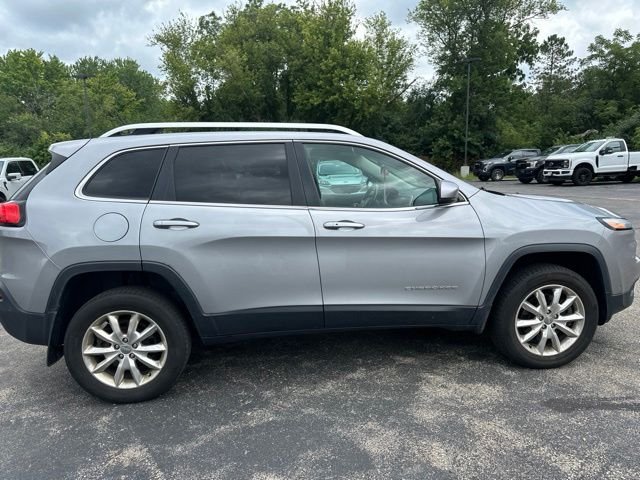 Used 2014 Billet Silver Metallic Clearcoat Jeep Limited image 6
