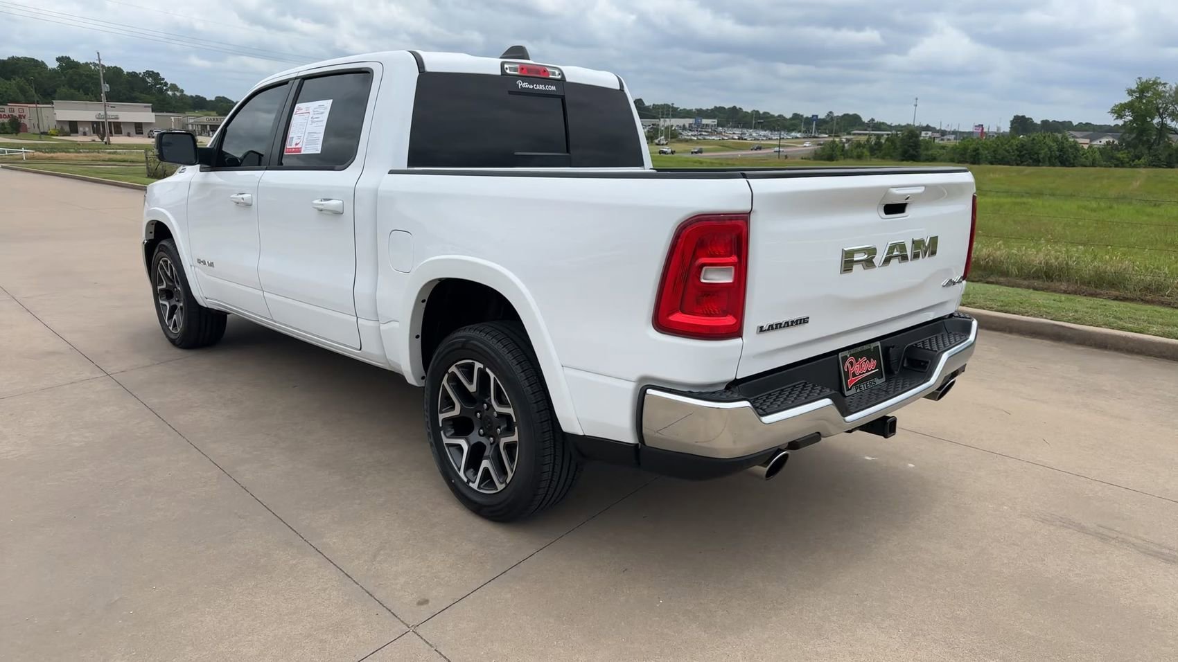 Used 2025 Bright White Clearcoat Ram Laramie image 7