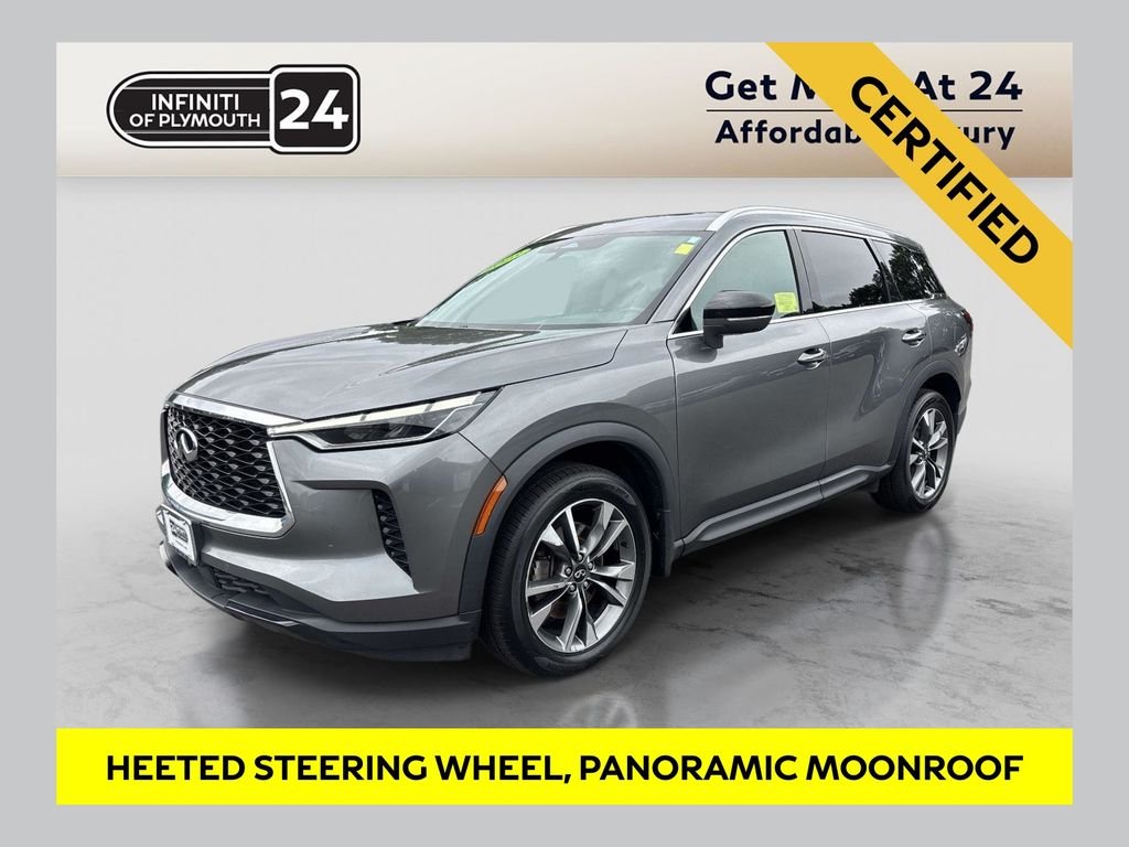 Certified Used 2023 Gray INFINITI LUXE image 1
