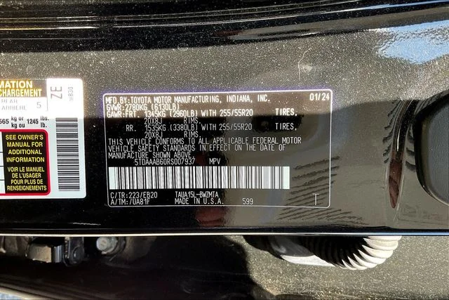 Certified Used 2024 Black Lexus 350 Premium image 4