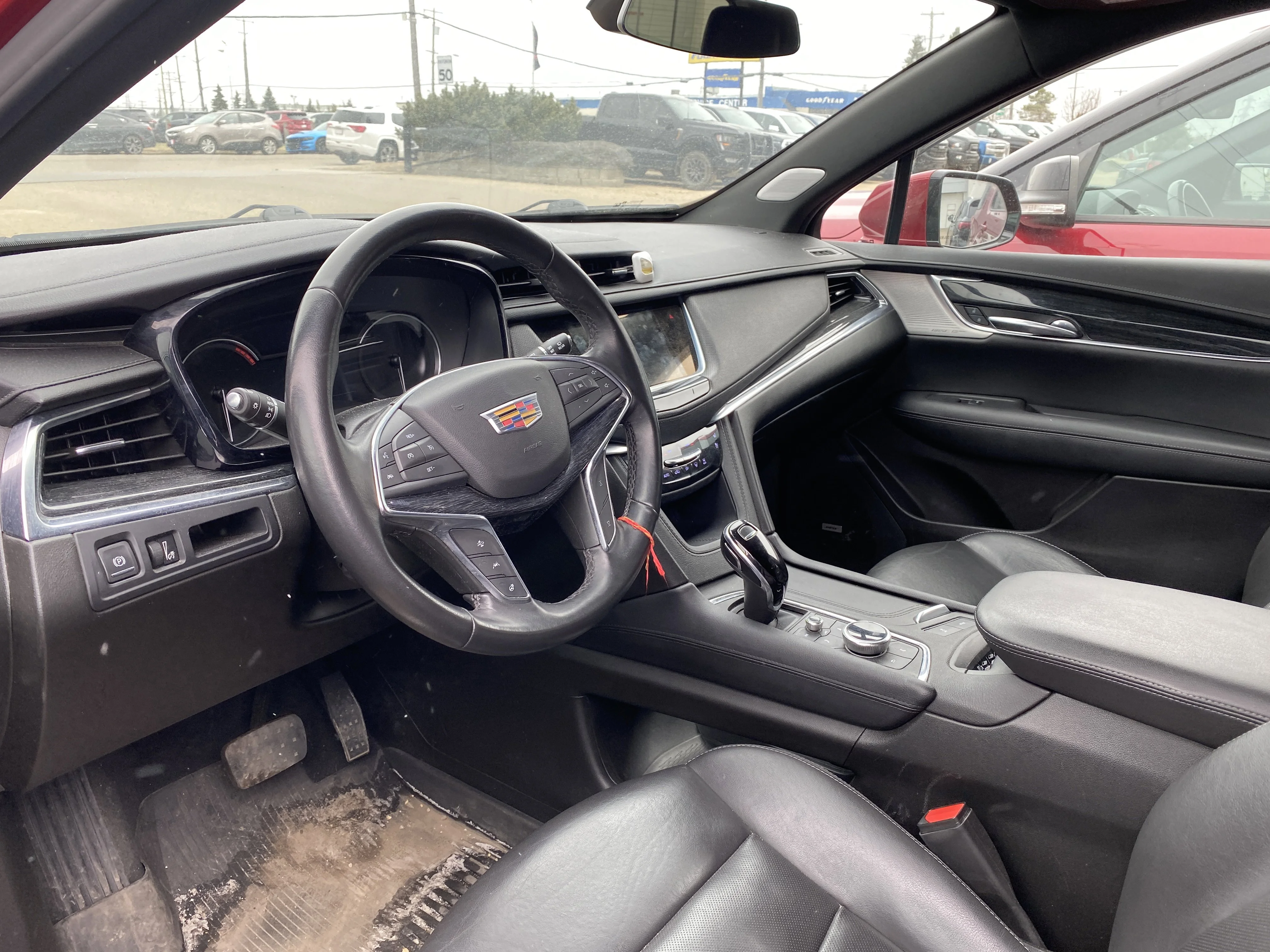 Used 2021 Red Cadillac AWD Premium Luxury image 3