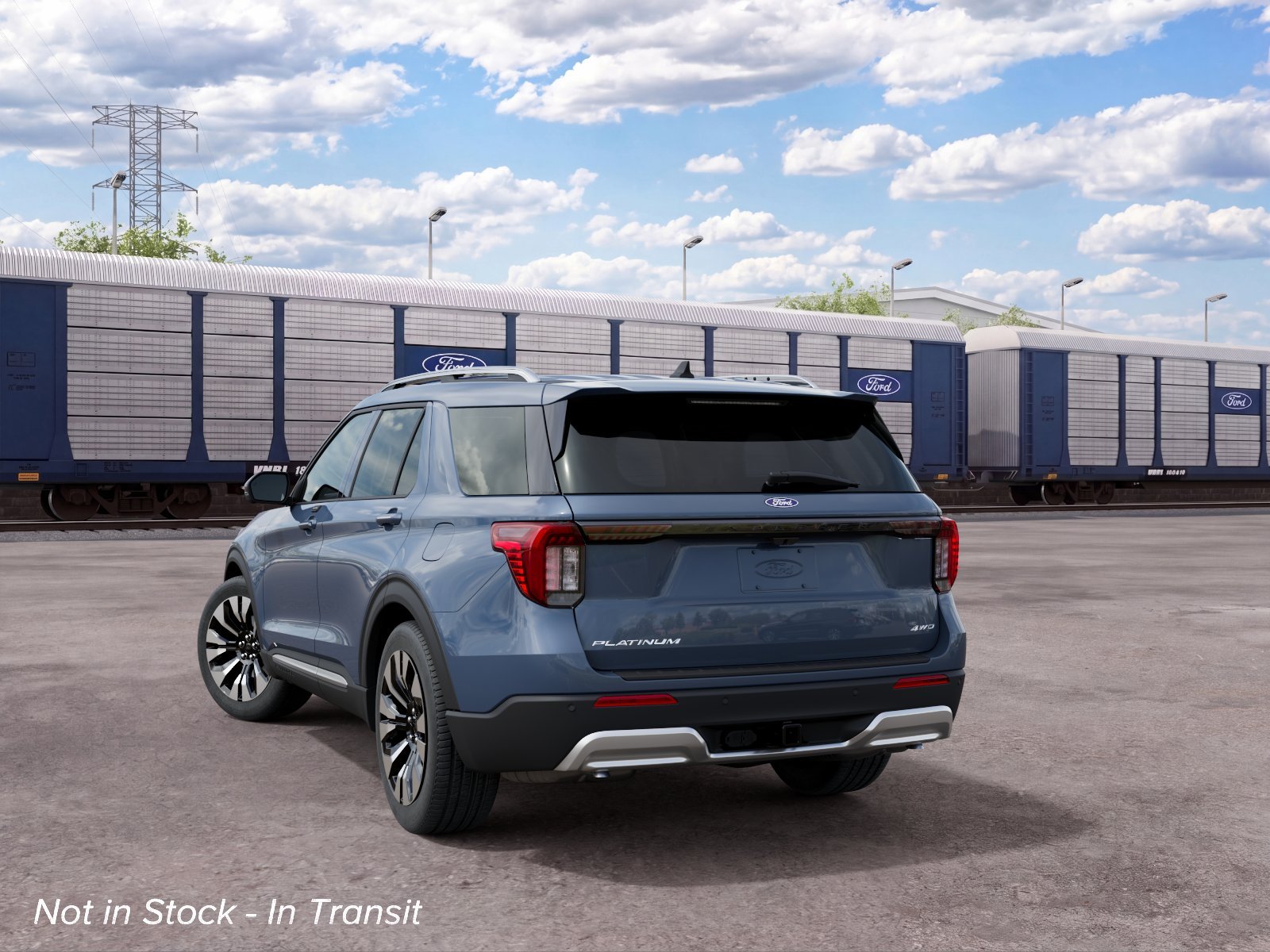 New 2027 Vapor Blue Metallic Ford Platinum image 30