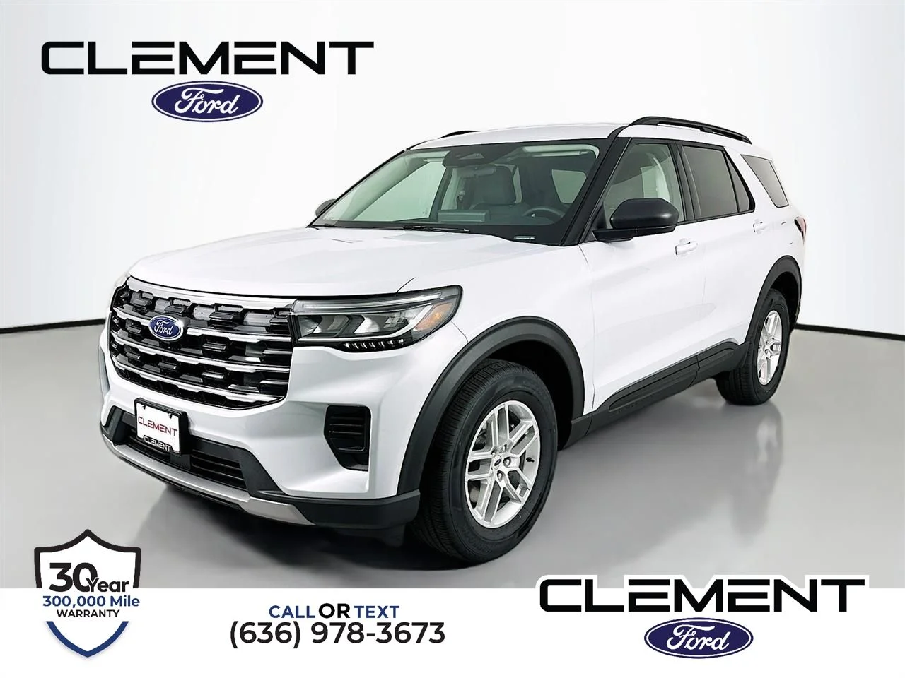 New 2026 Space White Metallic Ford Active image 1