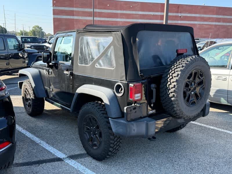 Used 2017 Black Clearcoat Jeep Willys Wheeler image 3