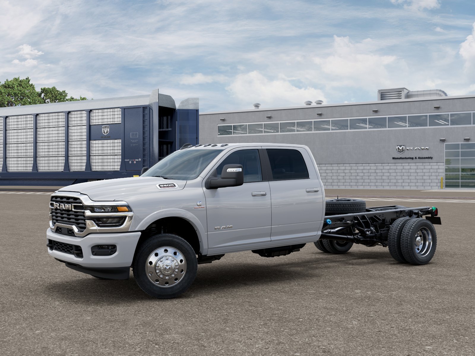 New 2026 Bright White Clearcoat RAM Tradesman image 1