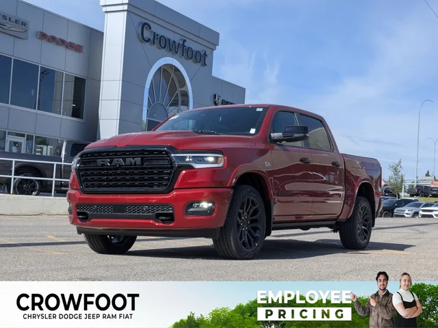 2026 RAM 1500 Limited - - 4x4 - 5.7L HEMI V8 - Night Edition - Limited Lvl A Grp - 14.4 Uconnect NAV & More!