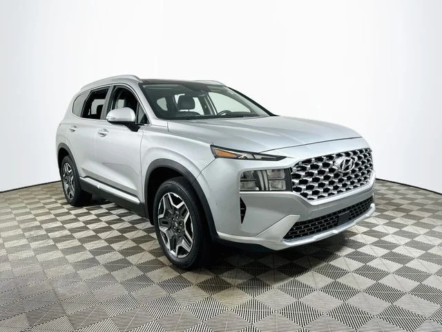 Certified Used 2021 Silver Hyundai SEL Premium image 1