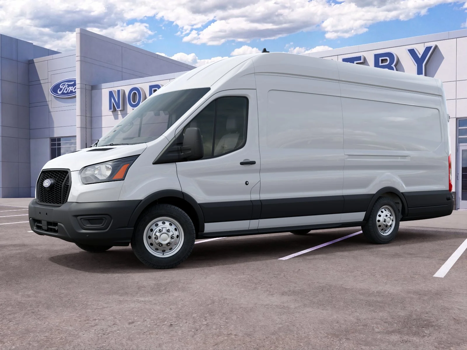 New 2027 Oxford White Ford Cargo Van image 25