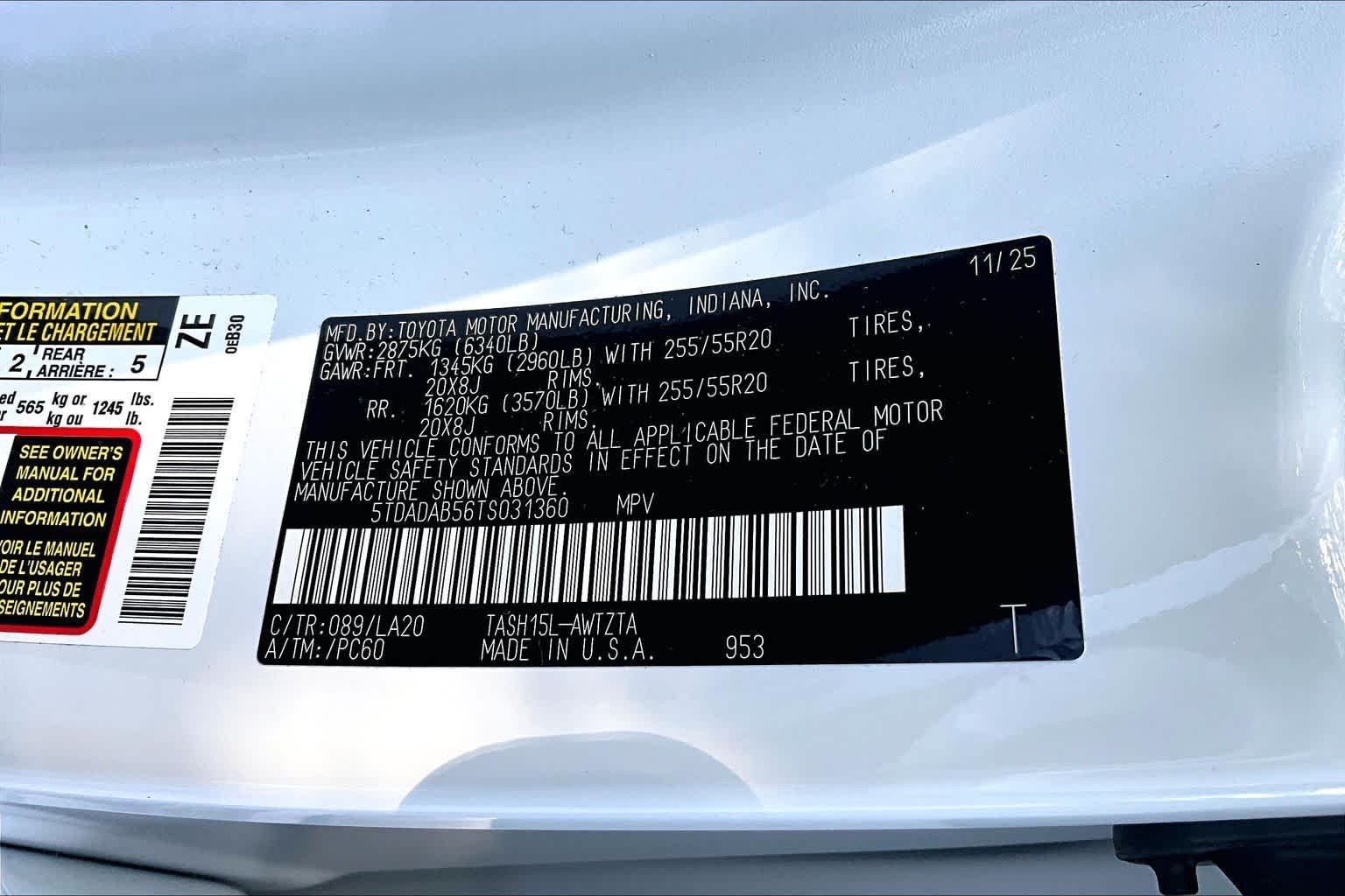 Certified Used 2026 Wind Chill Pearl Toyota Hybrid MAX Platinum image 34