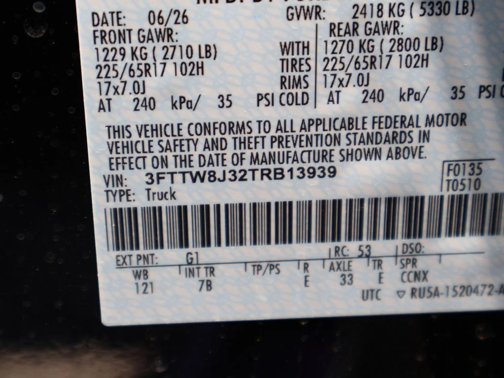 New 2026 Shadow Black Ford XLT image 37