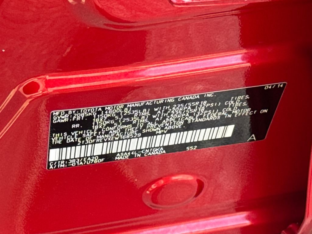Used 2014 Red Toyota Limited image 47