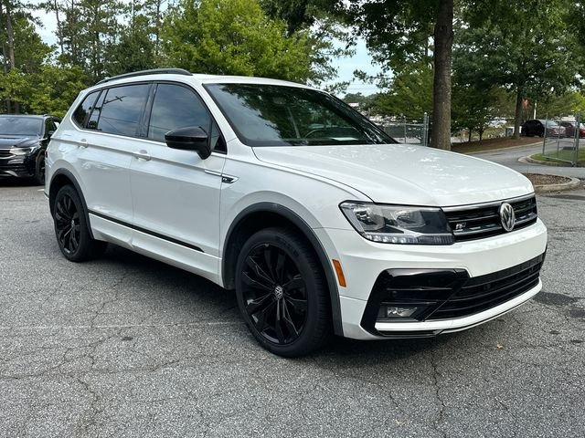 Certified Used 2021 White Volkswagen 2.0T SE R-Line Black image 3