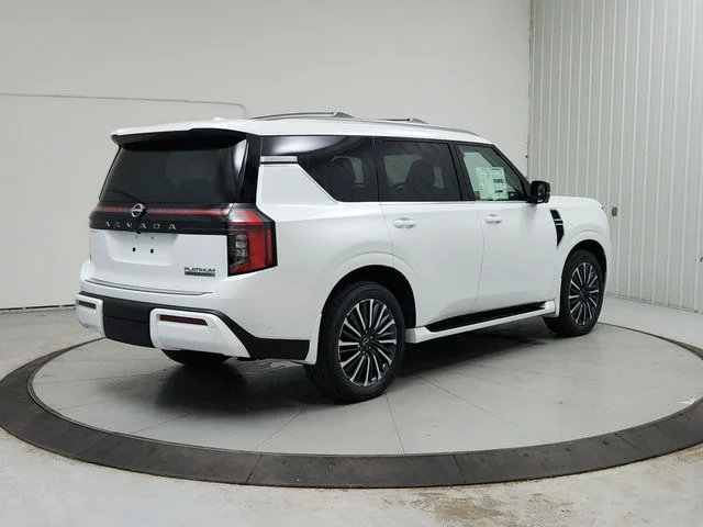 New 2026 White Nissan Platinum Reserve image 8