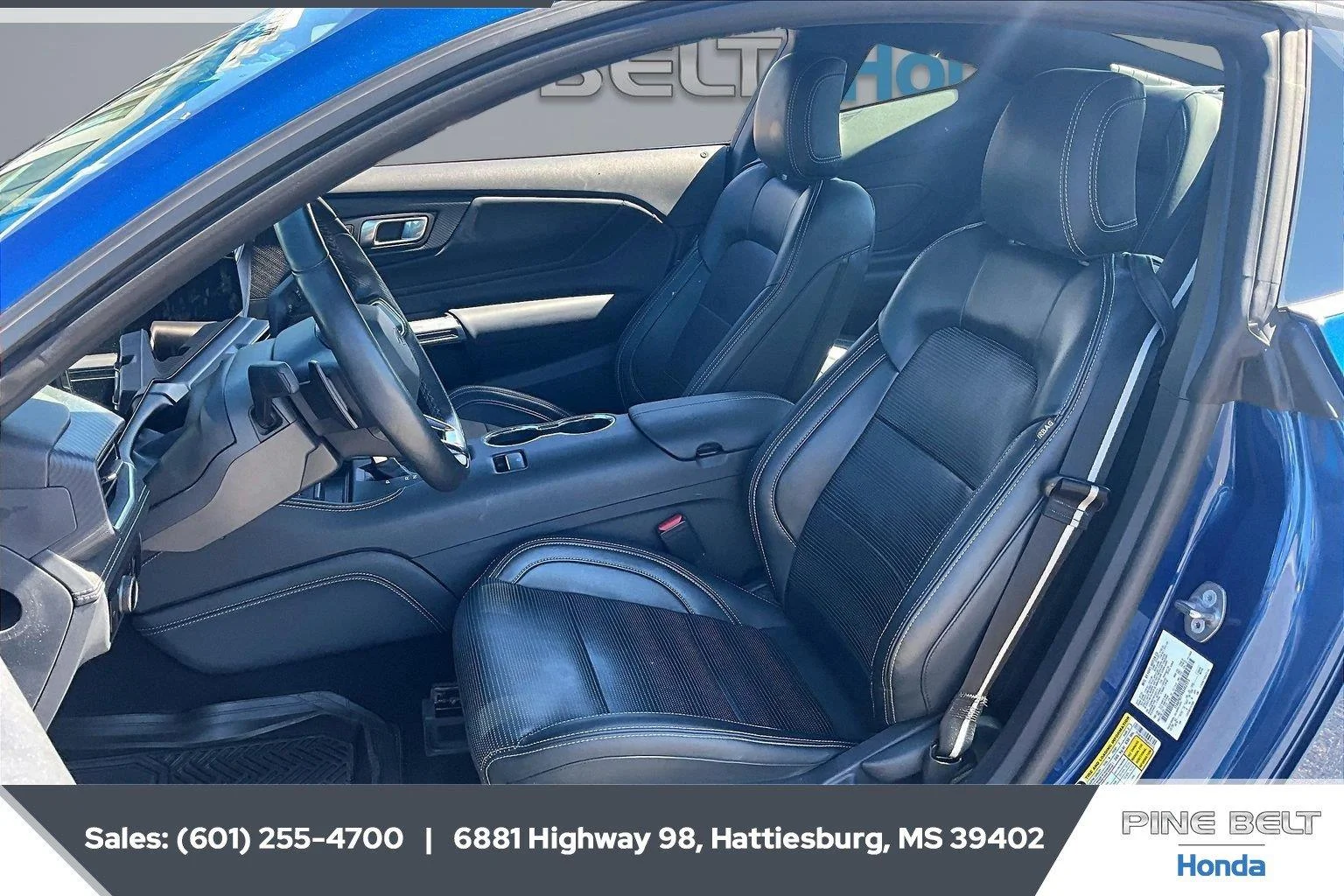 Used 2024 Atlas Blue Ford GT Premium image 18