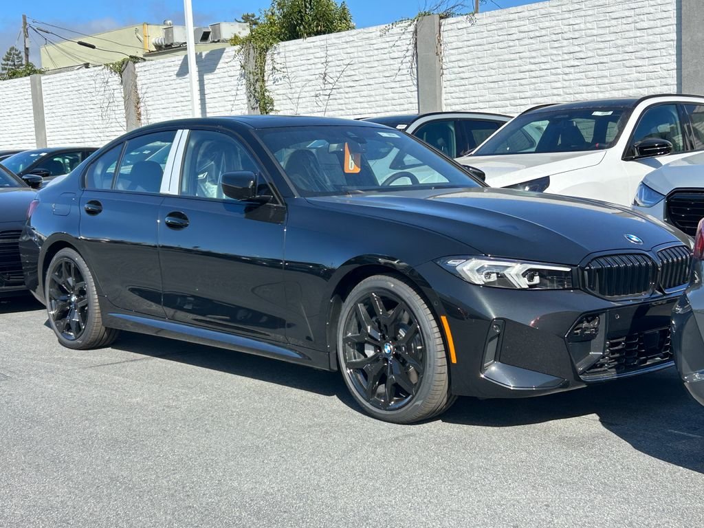 New 2026 Black Sapphire Metallic BMW 330i image 2
