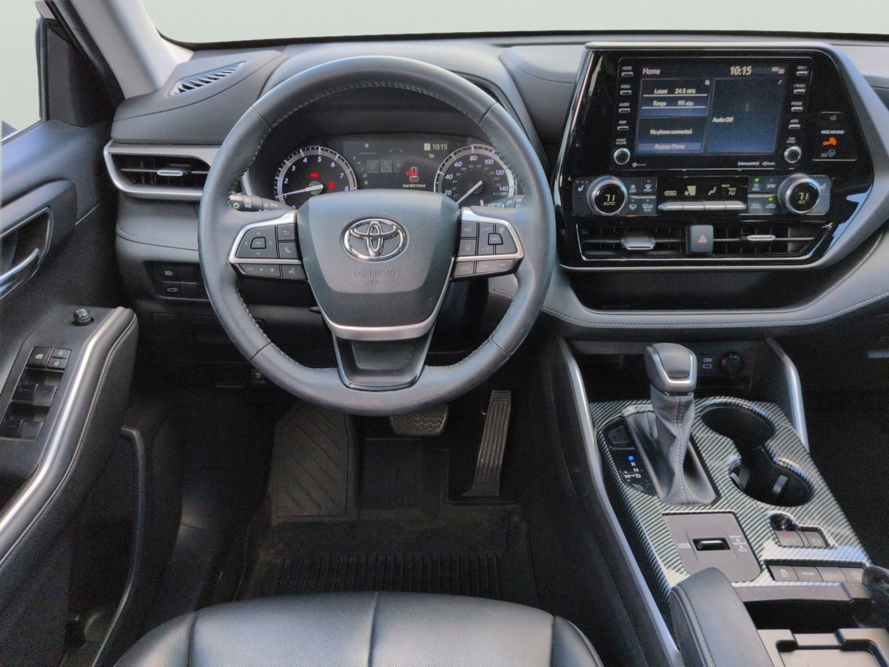 Used 2022 Midnight Black Metallic Toyota XLE image 15