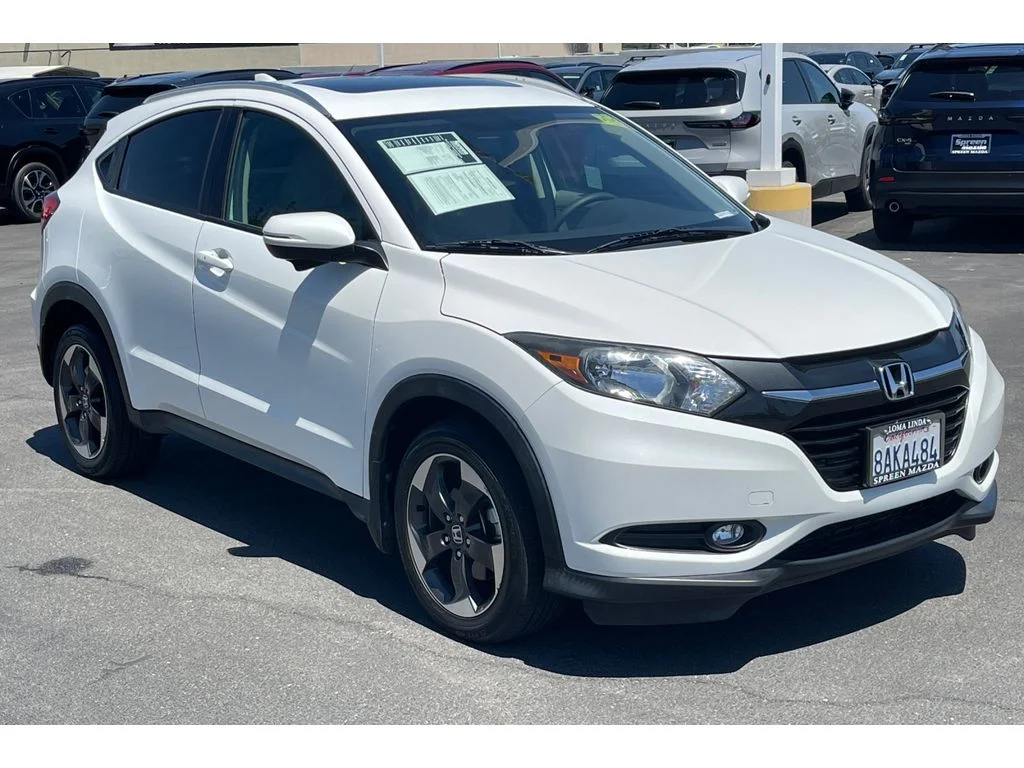 Used 2018 White Orchid Pearl Honda EX-L Navi image 9