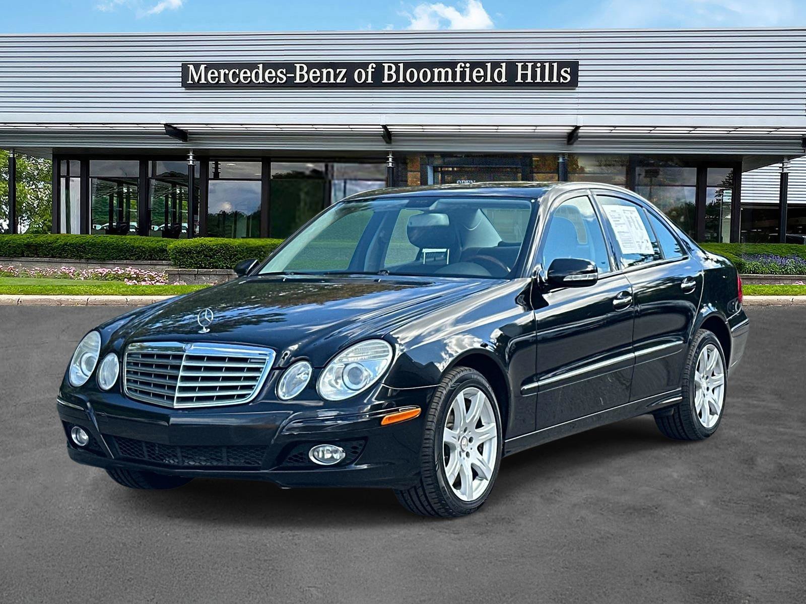 Used 2008 Black Mercedes-Benz E 350 image 1