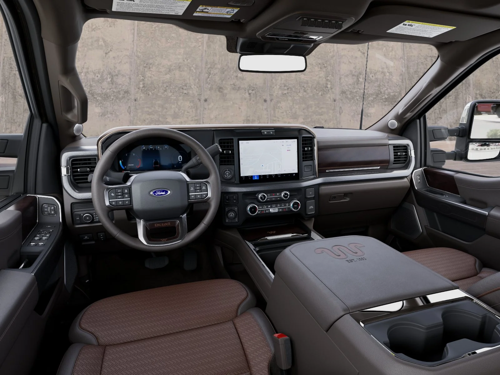 New 2027 Marsh Gray Metallic Ford F-250® King Ranch® image 9