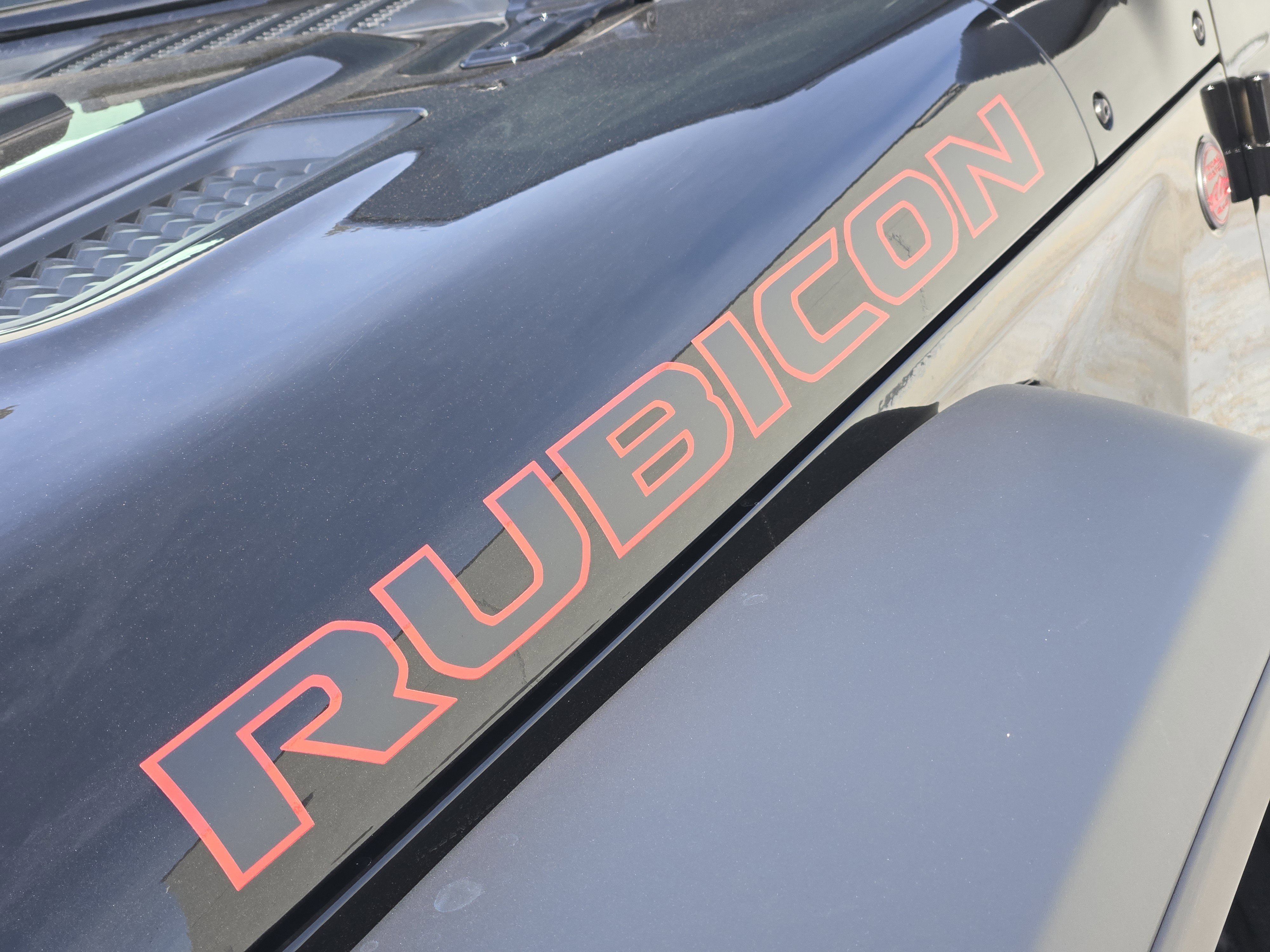 New 2026 Black Clear-Coat Exterior Paint Jeep Rubicon image 8